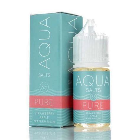 Aqua Synthetic Nicotine Pure Ml Nic Salt Vape Juice Juice