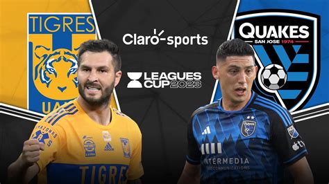 Tigres vs San José Earthquakes en vivo el partido de la jornada 3 de