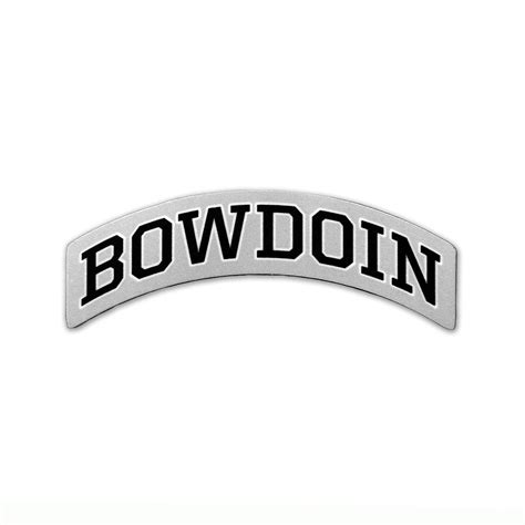 Bowdoin Text Sticker From Blue 84 The Bowdoin Store