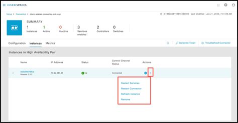 Cisco Spaces Connector Configuration Guide Troubleshooting