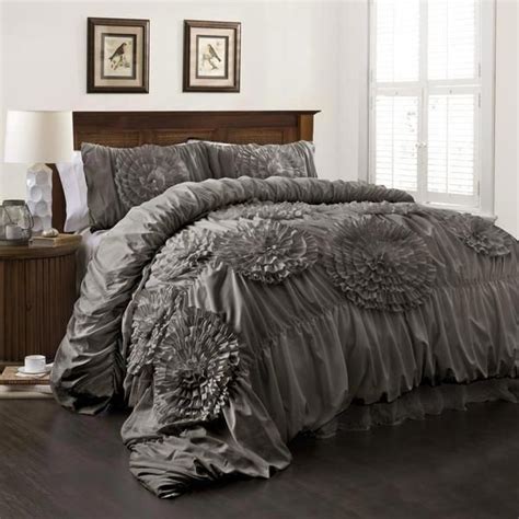 Serena 3 Piece Comforter Set Comforter Sets Bedding Sets Lush Decor