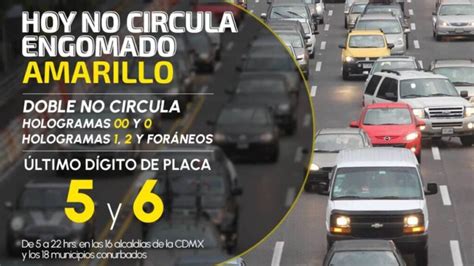 Hoy No Circula CDMX Y Edomex Lunes 31 De Julio De 2023 UnoTV