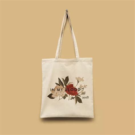 Tote Bag Bolsa Ecol Gica In My Blood Shawn Mendes Cuotas