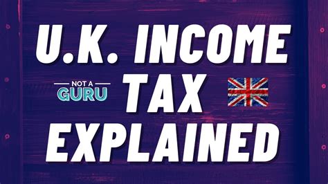 Uk Tax Codes Income Tax Explained Youtube