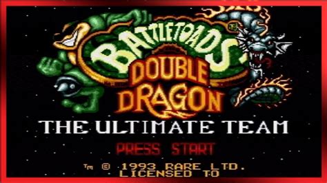 Battletoads Double Dragon Mega Drive Youtube