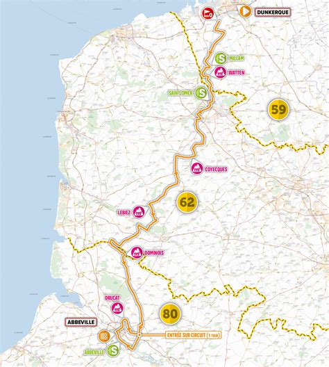 4 JOURS DE DUNKERQUE 2023 PRÉSENTATION LES ENGAGÉS ET LES CARTES DES