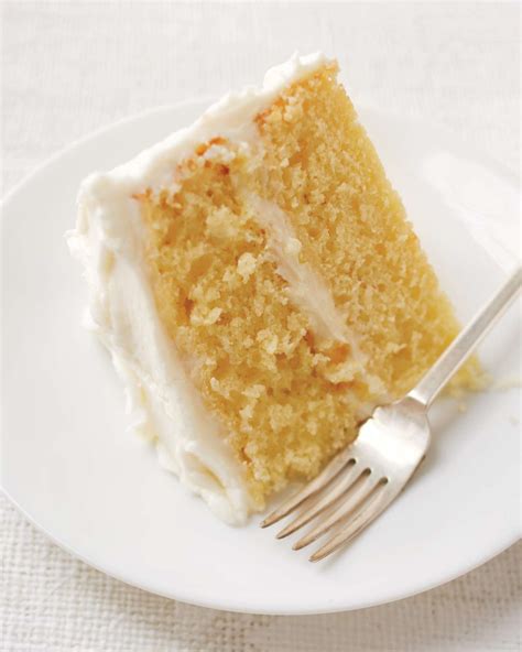 Yellow Cake Recipes Martha Stewart