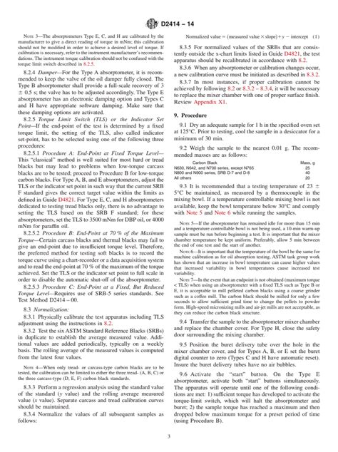 Astm D2414 14 Standard Test Method For Carbon Black—oil Absorption