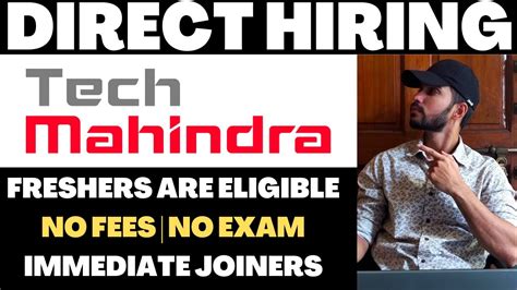 Tech Mahindra Hiring Tech Mahindra Off Campus Placements Freshers