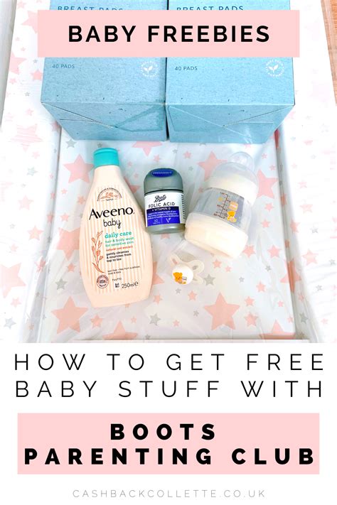 Boots Parenting Club How To Get Free Baby Stuff At Boots Cashback