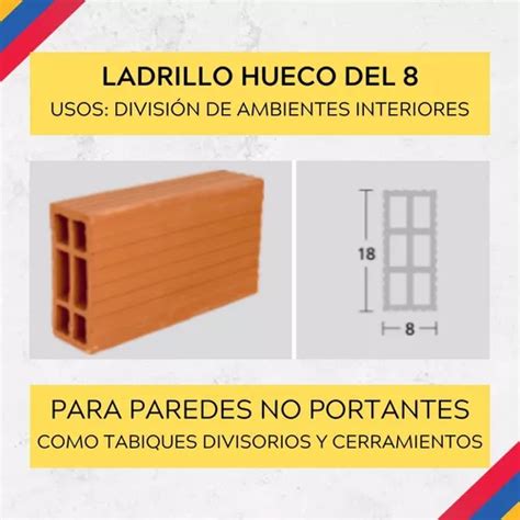 Ladrillo Hueco Cer Mico X X Obra Pared X Unidad En Venta En