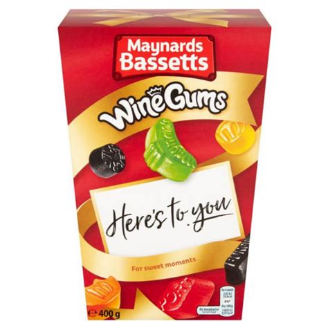 Maynards Bassetts Wine Gums Box Toms Confectionery Warehouse