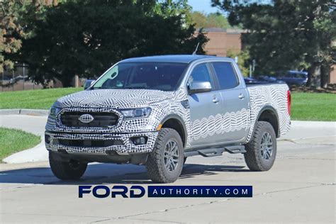 Convoy Of Ford Ranger Tremor Lariat Prototypes Caught Testing