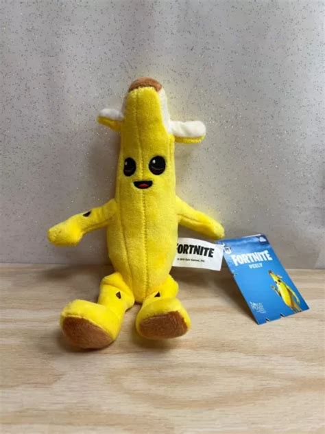 FORTNITE PEELY 8& Soft Plush Toy - Official Banana Nana Nana Rare New ...