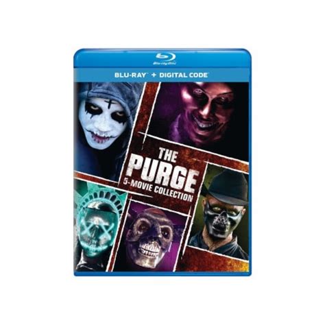 Purge 5 Movie Collection Blu Ray Digital Code 1 Ct King Soopers