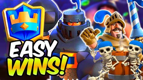 Easy Wins Best Mega Knight Deck To Win Games In Clash Royale Youtube