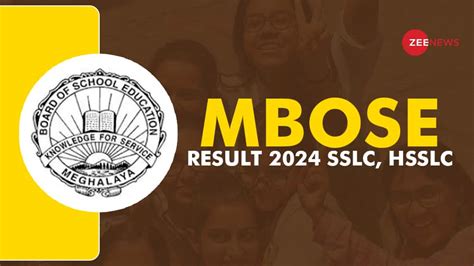 Mbose Sslc Hsslc Result Meghalaya Board Class Th Th Arts