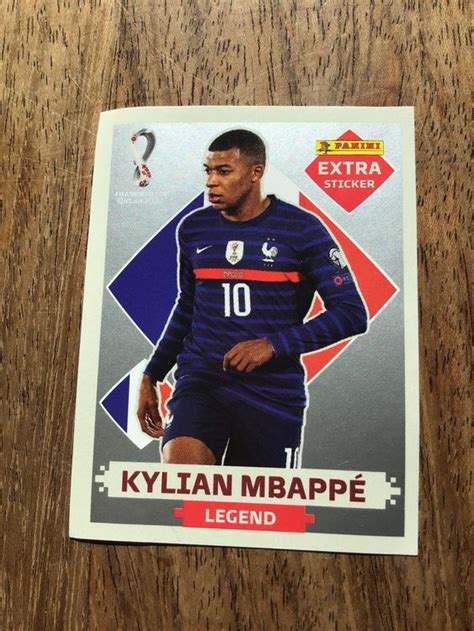 Kylian Mbappé extra Sticker Silber Kaufen auf Ricardo