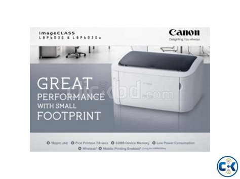 Canon Lbp 6030 Single Function Mono Laser Printer