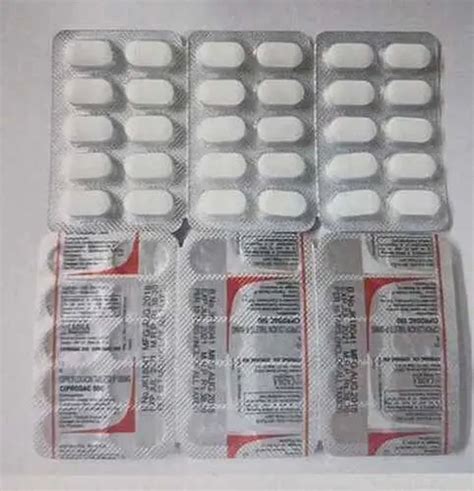 Ciprodac Tablet Ciprofloxacin At Rs Stripe Ciprofloxacin