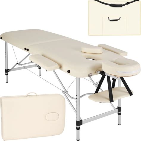 Tectake Massageliege 2 Zonen Massagetisch Massageliege Klappbar