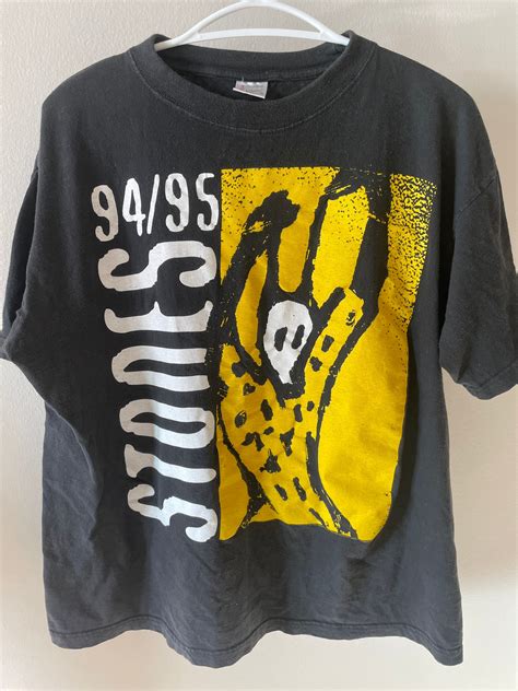 Vintage Rolling Stones Voodoo Lounge Tour T Shirt Etsy