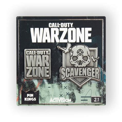 Set Pins Call Of Duty Warzone And Scavenger Solo 1199€