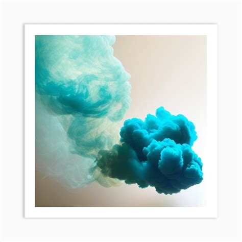 Smoke Cloud Art Print by Abstracts and Portraits - Fy