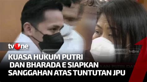 Sidang Pledoi Putri Candrawathi Dan Eliezer Kabar Petang Tvone Youtube