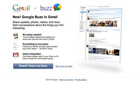 google buzz     discontinued