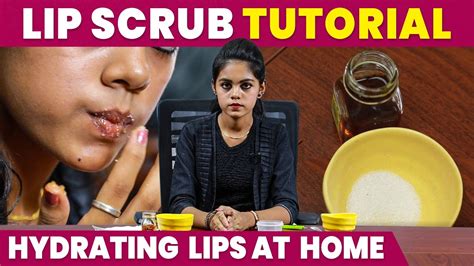 Homemade Lip Scrub Dark Lips Dry Lips DIY Lip Scrub YouTube