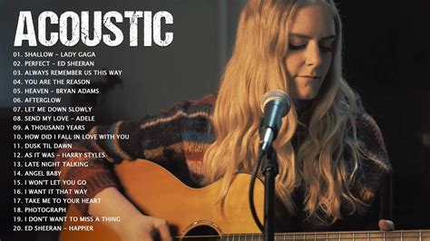 Classic Acoustic Love Songs Of All Time Top Acoustic Songs