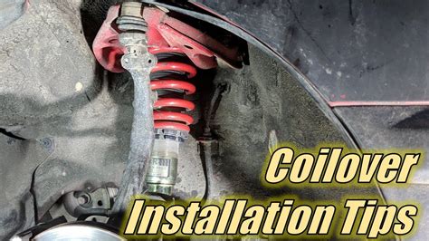 7 Coilover Installation Tips YouTube