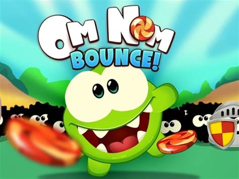 Om Nom Bounce Click Jogos