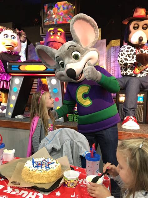 Chuck E Cheese Birthday Its Peachy Keen