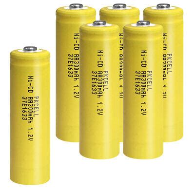 10pcs 700mAh AA Rechargeable Battery NiCd 1 2V For Garden Solar Ni Cd