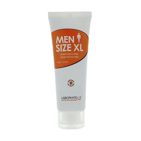 Men Size XL crème pour le pénis 75 ml Labophyto puissante