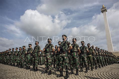 APEL GELAR PASUKAN TNI AD JABODETABEK ANTARA Foto