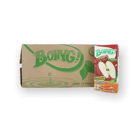 Boing Manzana Litro Caja Pz Tu Bodeguita