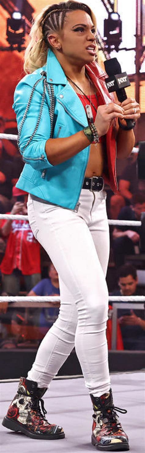 Zoey Stark Wearing a Sexy Red and Blue Jacket 2 by dragonmatt600 on