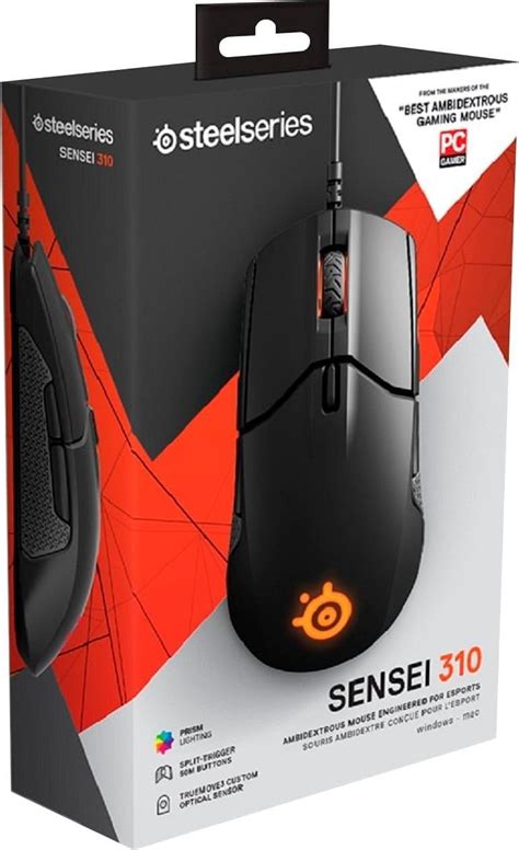 Steelseries Sensei 310 Gaming Mouse 12000 Cpi Truemove3