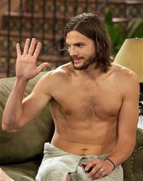 Ashton Kutcher Ashton Kutcher Shirtless Natalie Morales Half Man You