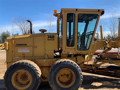 1990 Champion 740 Series Iii Grader Active Equipment Sales