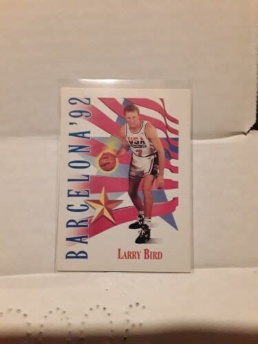 Larry Bird Skybox Barcelona Dream Team Ebay