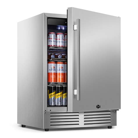 Tylza Outdoor Refrigerator Inch Wide Stainless Steel Beverage