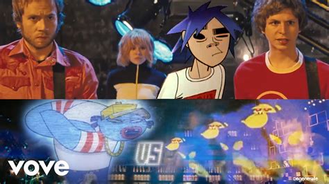 Gorillaz In Scott Pilgrim Clint Eastwood Sex Bob Omb Threshold Del Tha Ghost Rapper