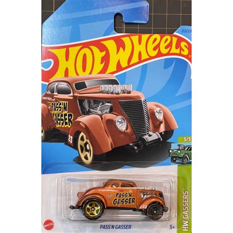 風火輪 Hot Wheels N 直線加速 PASSN GASSER 蝦皮購物