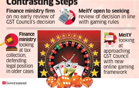 GST On Online Gaming Finance Ministry MeitY Differ Over 28 EGaming