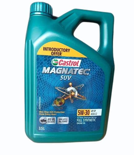 Castrol Magnatec Suv W Bottle Of Ml Unit Pack Size Can Of