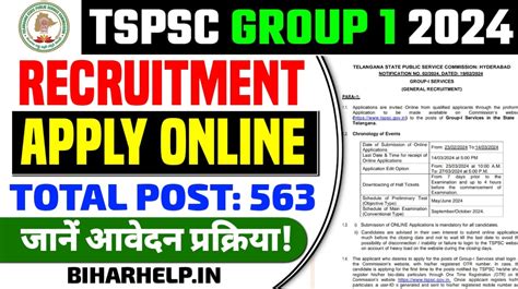 Tspsc Group Recruitment Telangana Psc Group I Services